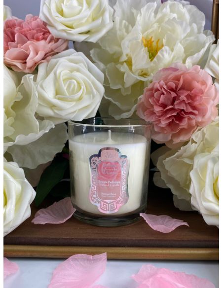 Bougie parfumée - Rose