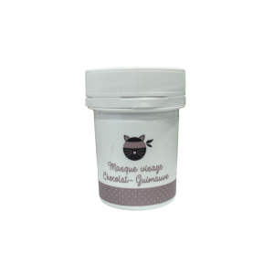 Masque visage - Chocolat -...