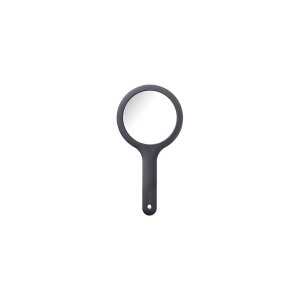 Miroir à main noir