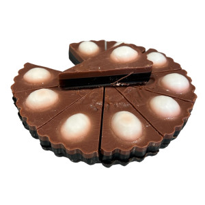 Part de tarte savon - Chocolat