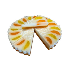 Part de tarte savon - Agrumes