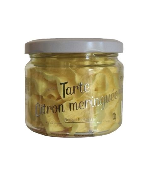 Bougie pot chantilly - sans bijou  Bougie pot chantilly - sans bijou