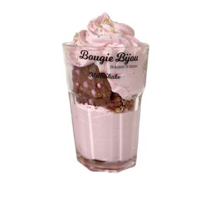 Bougie milkshake avec bijou