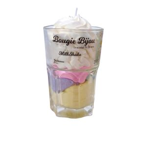 Bougie milkshake avec bijou