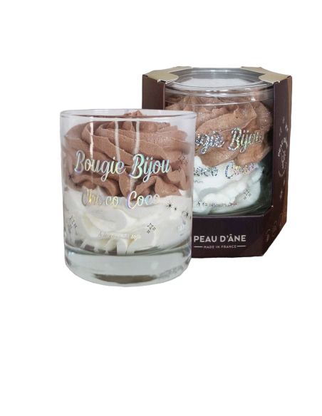 Bougie chantilly - avec bijou