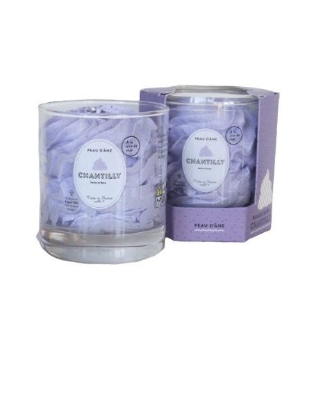 Bougie chantilly - avec bijou