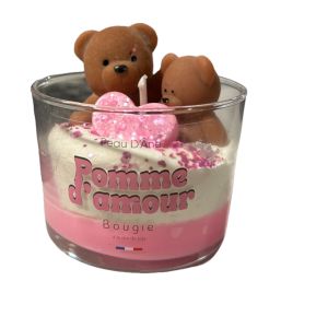 Bougie florale - sans bijou édition limitée