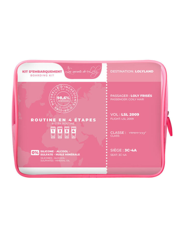 Kit d'embarquement pour cheveux frisés Kit d'embarquement pour cheveux frisés