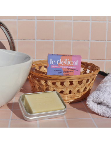 Savon saponifié à froid