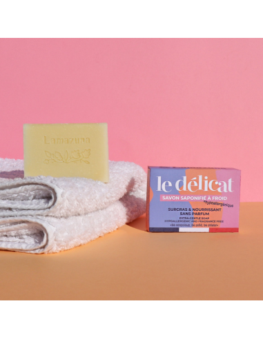 Savon saponifié à froid