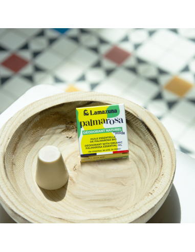 Palmarosa - Déodorant solide peau...