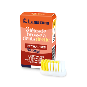 Recharge 3 têtes de brosse...