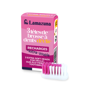 Recharge 3 têtes de brosse...