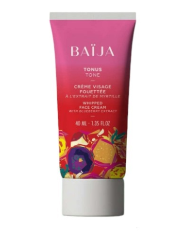 Crème fouettée visage myrtille