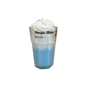 Bougie milkshake strass -avec bijou