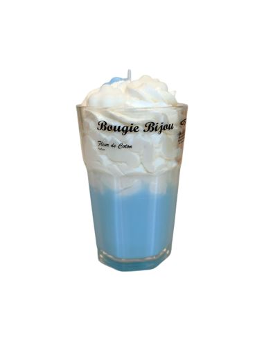 Bougie milkshake strass -avec bijou