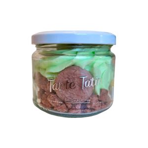 Bougie pot chantilly - sans bijou