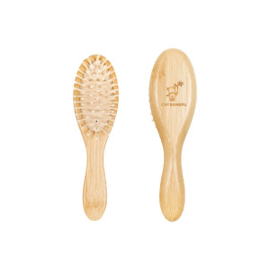 Brosse à cheveux en bambou...