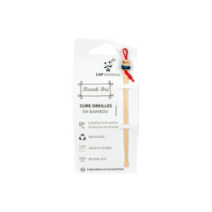 Cure-oreilles en bambou -...