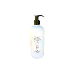 Crème de douche au lait...
