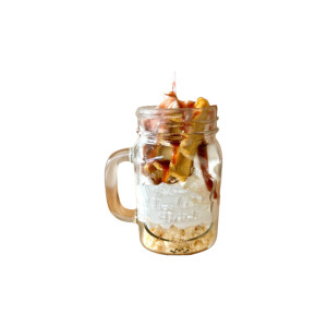 Bougie chope - Gaufre au...