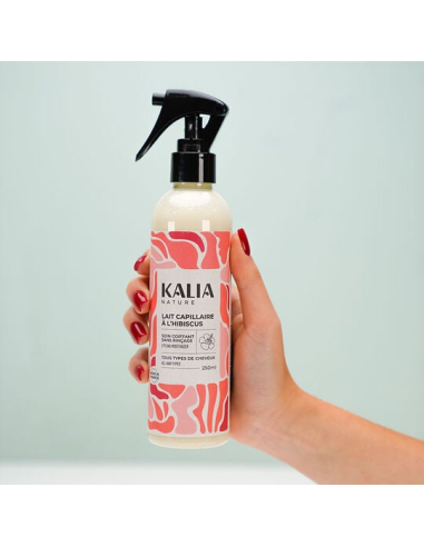 Lait capillaire à l'Hibiscus