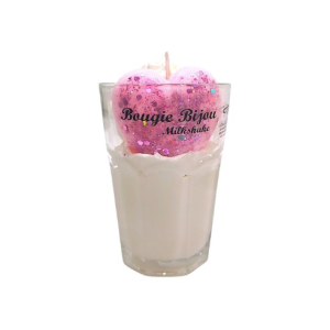 Bougie milkshake Cerise -...