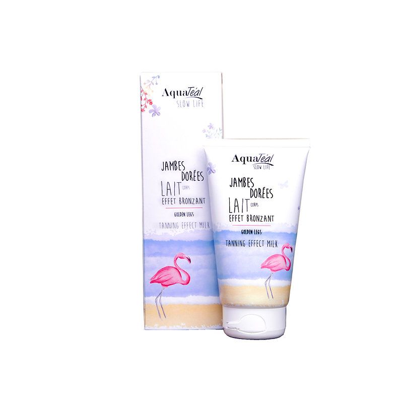Lait corps bronzant Jambes dorées
