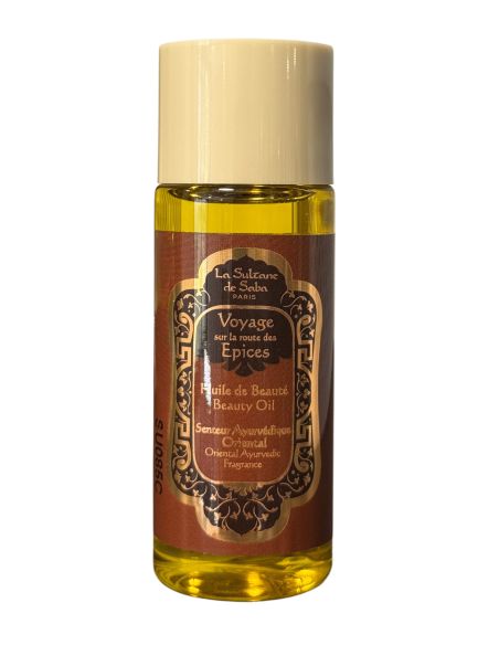 Huile corporelle Ayurvédique - Ambre, Vanille, Patchouli