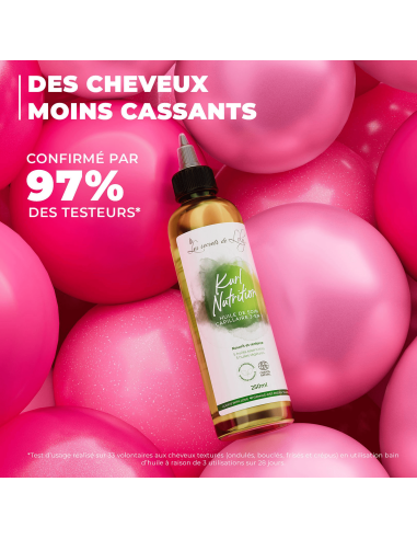 Huile de soin capillaire 3-en-1 Kurl...