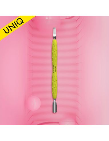 STALEKS UNIQ 10 TYPE 5 Gummy
Poussoir arrondi étroit et lame droite
