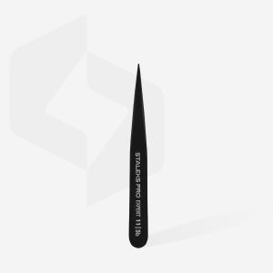 Pinces à épiler pour sourcils EXPERT 10 TYPE 5 (pointues), noir
