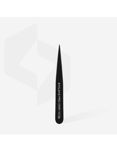Pinces à épiler pour sourcils EXPERT 10 TYPE 5 (pointues), noir