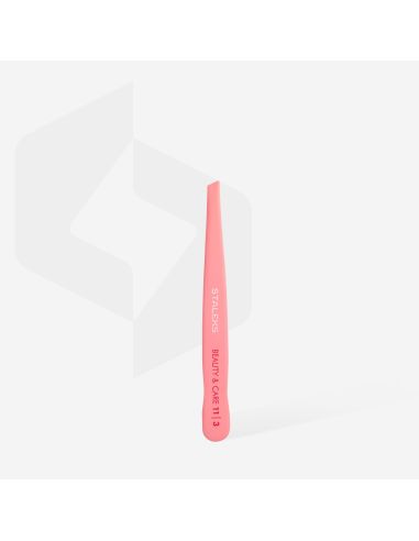 Pinces à épiler pour sourcils BEAUTY & CARE 11 TYPE 3 (mors obliques et larges)