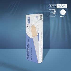 Pack de limes papMam prêtes à l'emploi sur base en bois à usage uniqueSMART 22 (10 pcs)