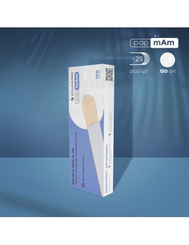 Pack de limes papMam prêtes à l'emploi sur base en bois à usage uniqueSMART 22 (10 pcs)