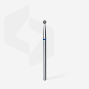 Fraise diamant “boule”,bleu,diamètre 2,5 mm (divisible par 10)