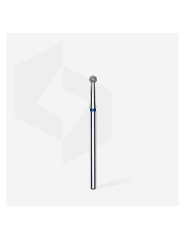 Fraise diamant “boule”,bleu,diamètre 2,7 mm (divisible par 10)