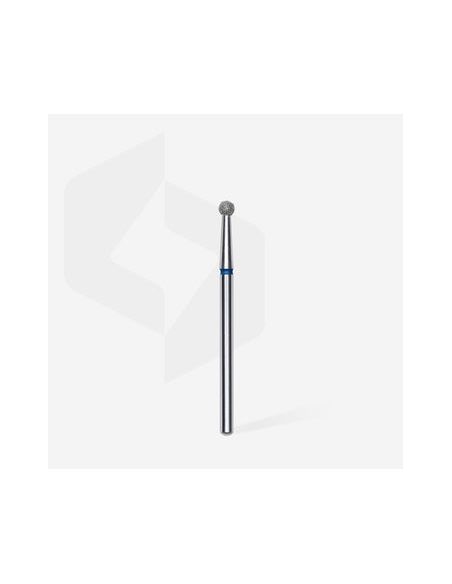 Fraise diamant “boule”,bleu,diamètre 2,7 mm (divisible par 10)