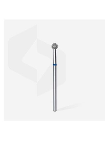 Fraise diamant “boule”,bleu,diamètre 4 mm (divisible par 10)