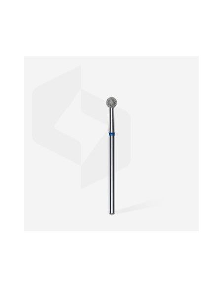 Fraise diamant “boule”,bleu,diamètre 4 mm (divisible par 10)