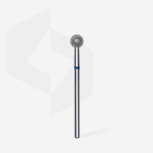 Fraise diamant “boule”,bleu,diamètre 5 mm (divisible par 10)