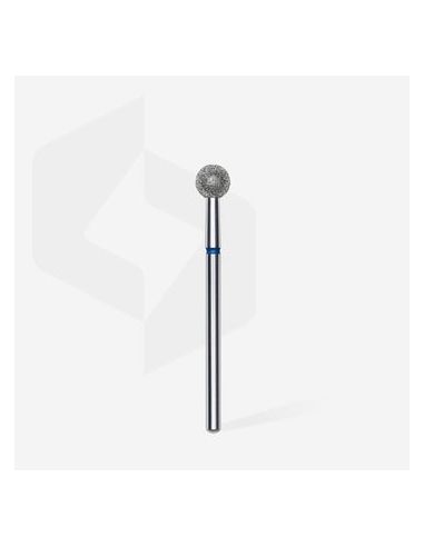 Fraise diamant “boule”,bleu,diamètre 5 mm (divisible par 10)