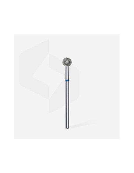Fraise diamant “boule”,bleu,diamètre 5 mm (divisible par 10)