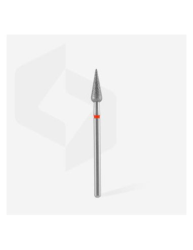 Fraise diamanté "Tulipe" Rouge diamètre: 4.0 mm, 12 mm (10 pièces)