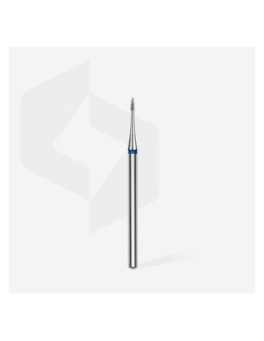 Fraise diamantée Mini-flamme bleue, diamètre 1 mm, partie active 3 mm