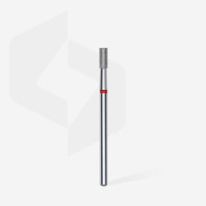 Fraise diamant "cylindre ",rouge, diamètre 2,5 mm / longueur de la partie de travail 6 mm (divisible par 10)