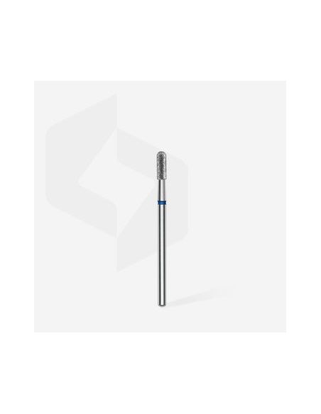 Fraise diamant “cylindre arrondi”, bleu, diamètre 2,3 mm / longueur de la partie de travail 6,5 mm (divisible par 10)