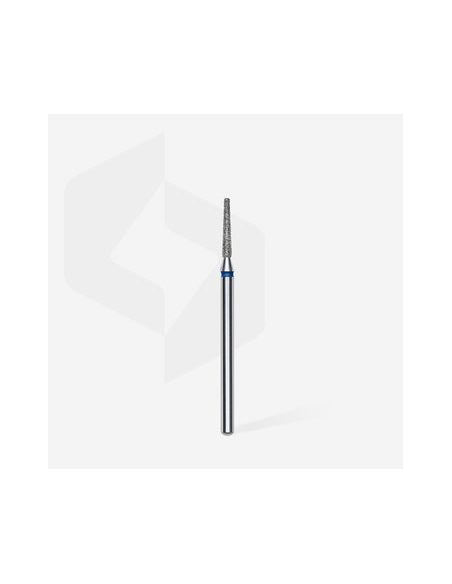 Fraise diamant "cône tronqué",bleu, diamètre 1,6 mm / longueur de la partie de travail 10 mm (divisible par 10)