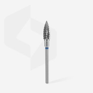 Fraise en carbure de tungstène flamme bleue EXPERT diamètre 5 mm / 13,5 mm